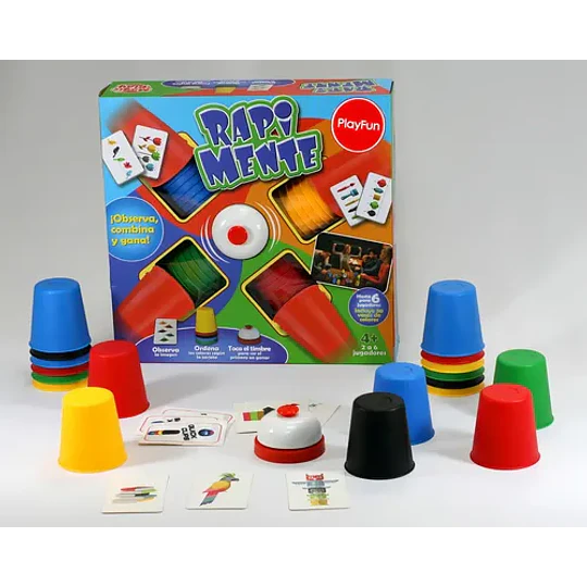 Juego de Habilidad Playfun Rapimente Básico para Niños y Adultos