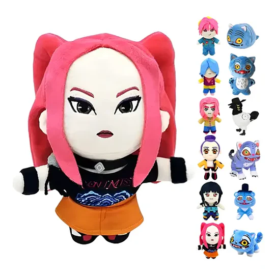 Peluche Las Guerreras K-pop - Tigre Derpy Kpop Demon Hunters