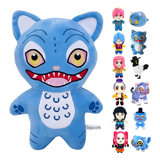 Peluche Las Guerreras K-pop - Tigre Derpy Kpop Demon Hunters