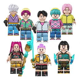 Set Las Guerreras K-pop Saja Boys Armables Demon Hunters