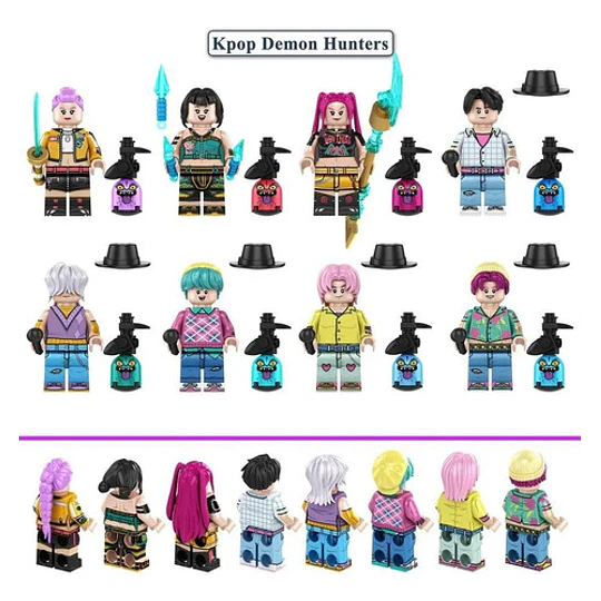 Set Las Guerreras K-pop Saja Boys Armables Demon Hunters