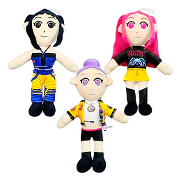 Peluche Las Guerreras K-pop - Tigre Derpy Kpop Demon Hunters