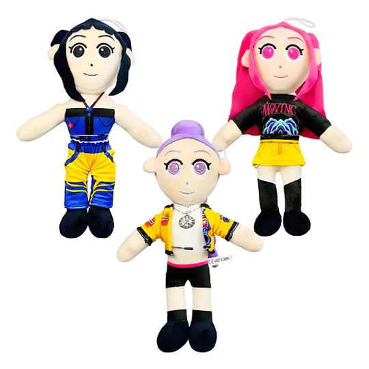 Peluche Las Guerreras K-pop - Tigre Derpy Kpop Demon Hunters