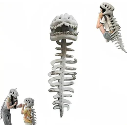 Peluche Dinosaurio Esqueleto Disfraz Cosplay Fossil Grande