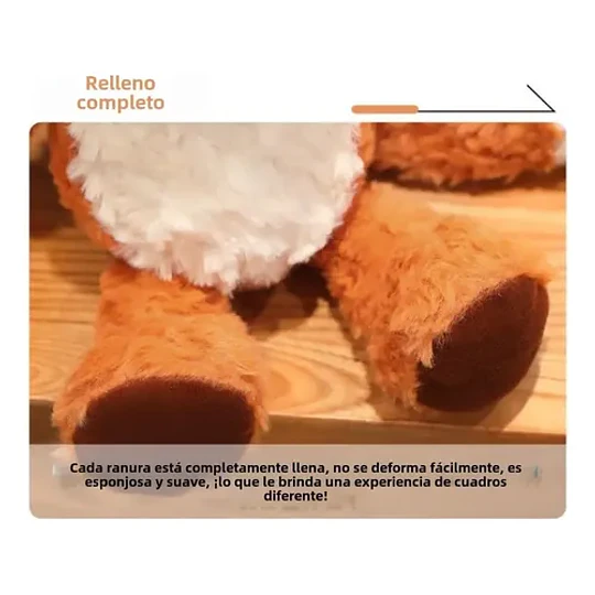 Peluche Zorro Kawaii Suave Animal Regalo Fox Decoración