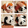 Peluche Panda Rojo Y Panda Reversible Para Niños (2 En 1)
