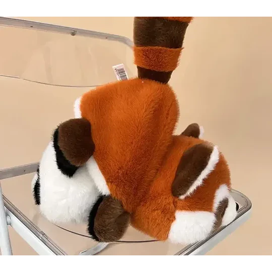 Peluche Panda Rojo Y Panda Reversible Para Niños (2 En 1)