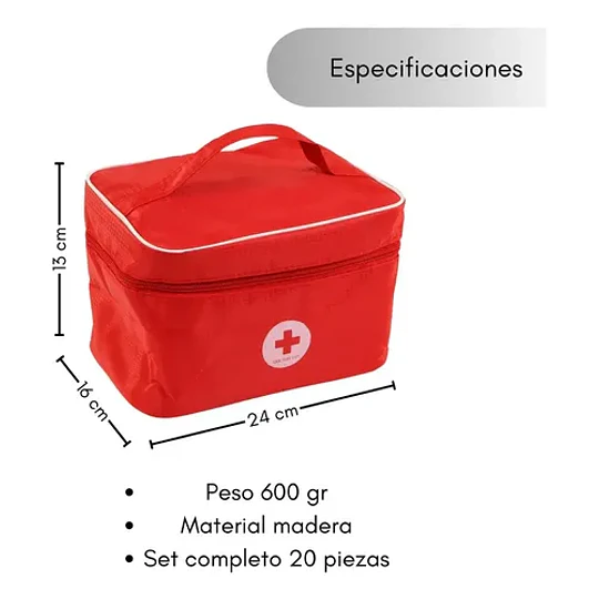 Set Juego De Roles Doctor Juego Madera Niños