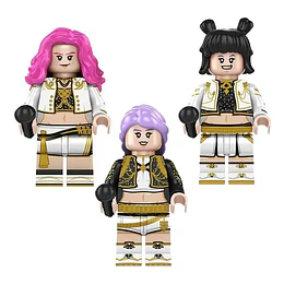 Set Las Guerreras K-pop Saja Boys Armables Demon Hunters