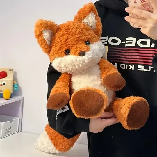 Peluche Zorro Kawaii Suave Animal Regalo Fox Decoración