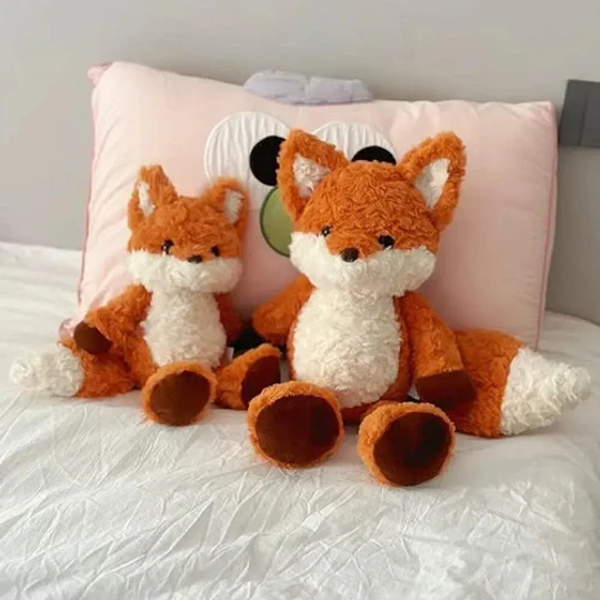 Peluche Zorro Kawaii Suave Animal Regalo Fox Decoración