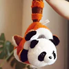 Peluche Panda Rojo Y Panda Reversible Para Niños (2 En 1)