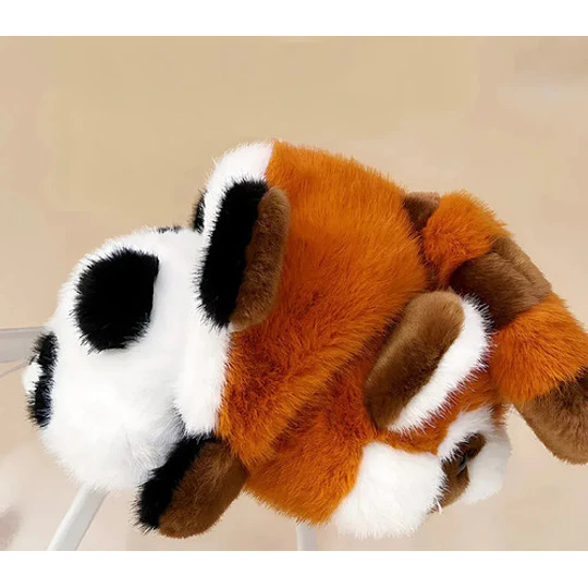 Peluche Panda Rojo Y Panda Reversible Para Niños (2 En 1)