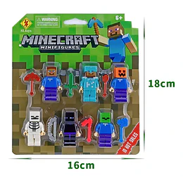 Juguetes Para Niños Con Minifiguras Cube 6 