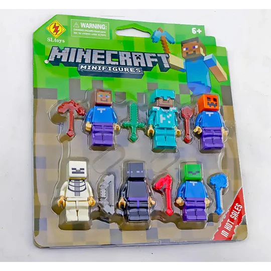 Juguetes Para Niños Con Minifiguras Cube 6 