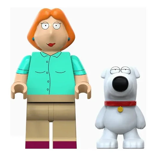 Set De Figuras Family Guy Bloques Armables Coleccionables