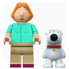 Set De Figuras Family Guy Bloques Armables Coleccionables