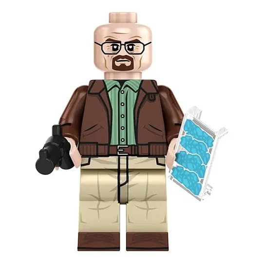 Set Figuras Breaking Bad Bloques Armables Walter White Serie