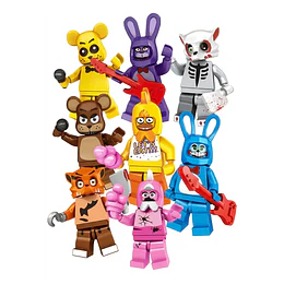 Set Figuras Five Nights At Freddy's Fnaf Juguetes Armables 