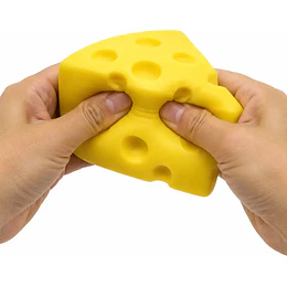 Squishy Queso Antiestrés Suave Amarillo Triangular Slow Rising