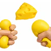 Squishy Queso Antiestrés Suave Amarillo Triangular Slow Rising