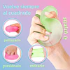 Pack 4 Cubos Sensoriales Squishy Antiestrés Sugar Ball de Silicona