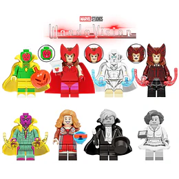 Set Wandavision Compatible Lego Avengers Bruja Escarlata Marvel 