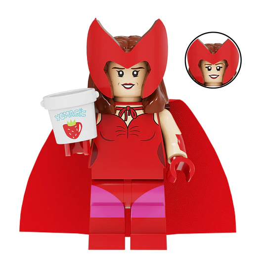 Set Wandavision Compatible Lego Avengers Bruja Escarlata Marvel 