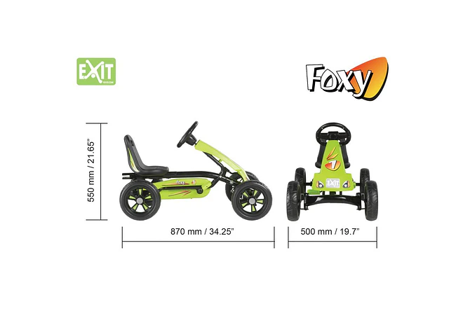 Go Kart a Pedal Exit 