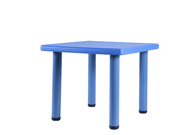 Mesa para Niños  Cuadrada Azul