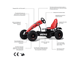 Go Kart a Pedales Super Red de Berg Toys 