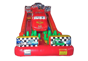 Juego Inflable Doble Tobogán CARS 