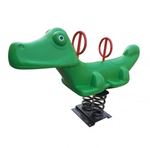 Juego de Resorte Balancín Cocodrilo
