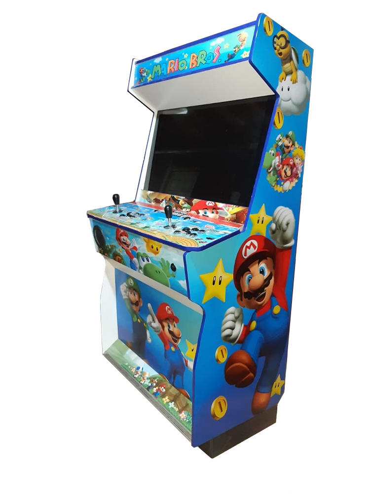 Maquina de Video Arcade 32 Mario Bros Azul