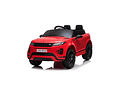 Range Rover Licencia 12 Volts 4x4, Ruedas Soft Eva, Asiento Eco Cuero - Rojo