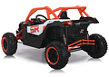 Buggy Infantil UTV  SR XL 12 Volts  4X4  Full de Lujo Naranjo