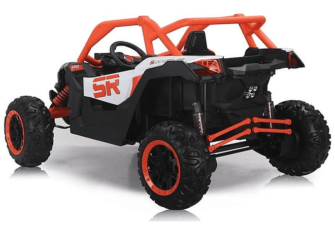 Buggy Infantil UTV  SR XL 12 Volts  4X4  Full de Lujo Naranjo