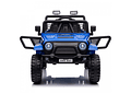  Jeep Infantil 12 Volts Premium Todo Terreno  Diseño Wrangler Azul 