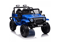  Jeep Infantil 12 Volts Premium Todo Terreno  Diseño Wrangler Azul 