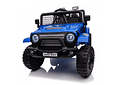  Jeep Infantil 12 Volts Premium Todo Terreno  Diseño Wrangler Azul 
