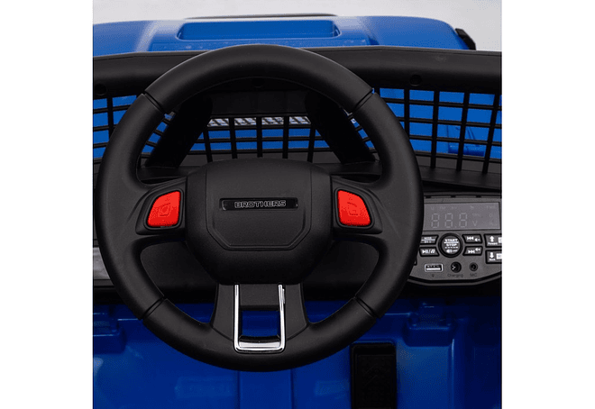  Jeep Infantil 12 Volts Premium Todo Terreno  Diseño Wrangler Azul 