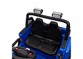  Jeep Infantil 12 Volts Premium Todo Terreno  Diseño Wrangler Azul 