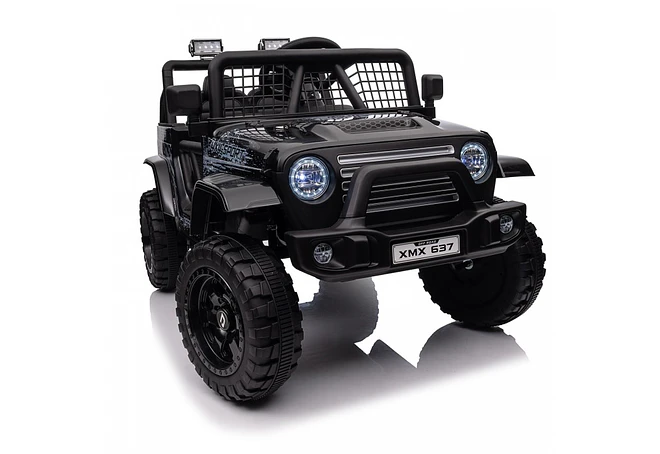 Jeep Infantil 12 Volts  Todo Terreno  Diseño Wrangler Negro 