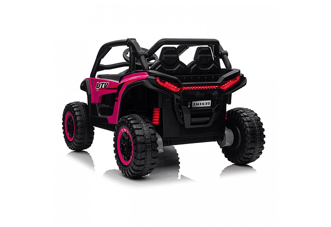Buggy Infantil 24 Volts 4x4 Diseño Can Am ATV Rosado