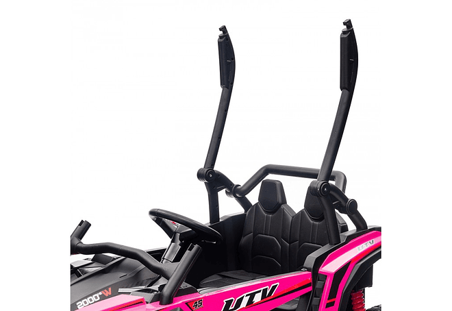 Buggy Infantil 24 Volts 4x4 Diseño Can Am ATV Rosado