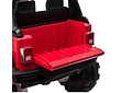 Jeep Infantil Renegade 12v de Lujo Ruedas Goma Eva, Asiento Tipo Cuero. Rojo