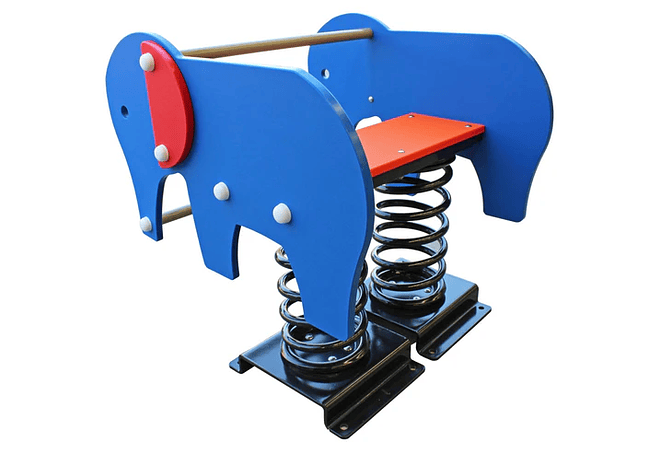 Juego de Resorte Elefante Tipo Inclusivo Doble