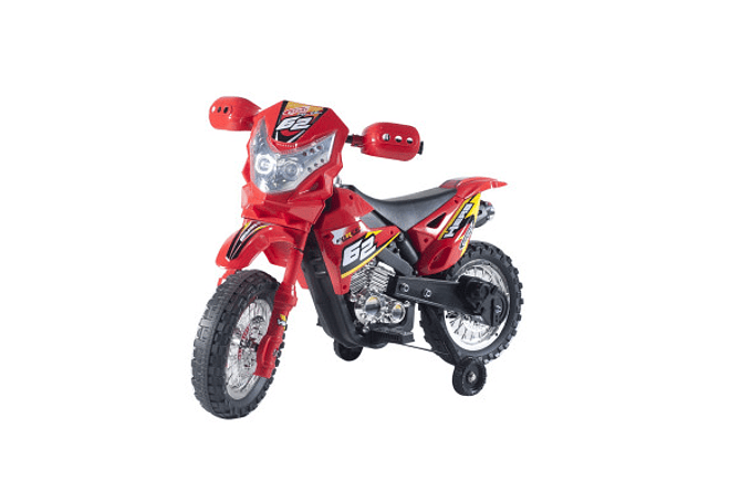 Moto Infantil Enduro 6V Roja