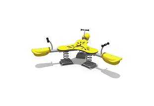 Balancín de Resorte Triple