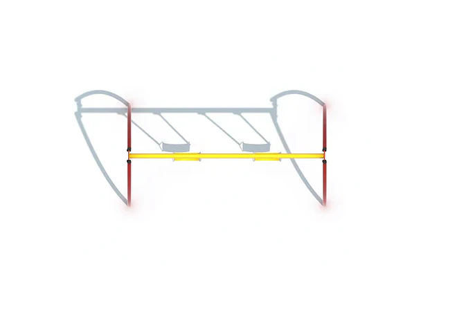 Columpio Doble Pata Arco  Pro